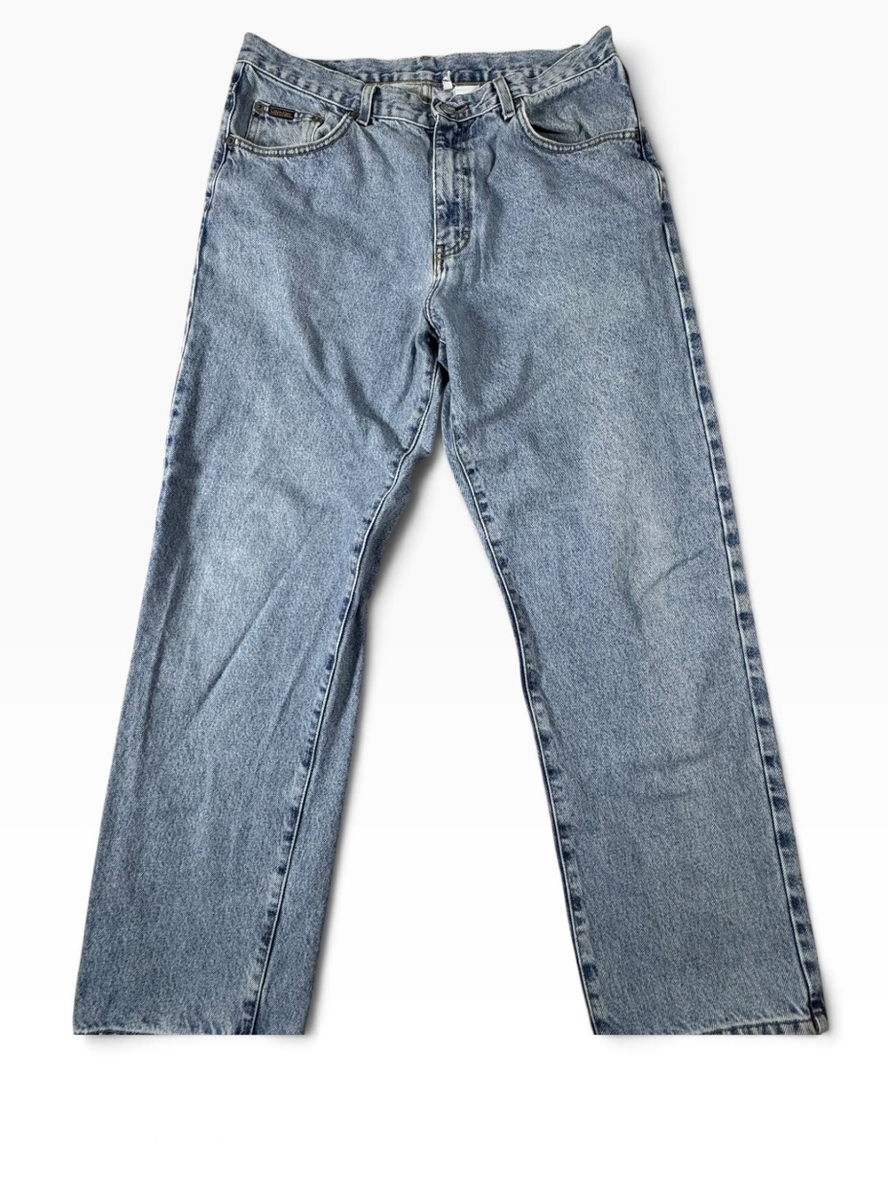 Vintage Made in USA Calvin Klein Jeans Relaxed Light Blue Denim